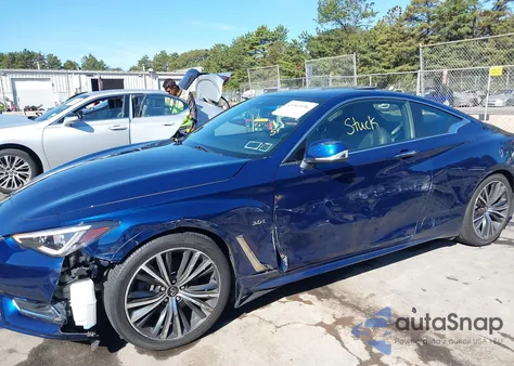 2020 Infiniti Q60 Luxe Awd z USA, uszkodzony, nr VIN JN1EV7EL4LM380222